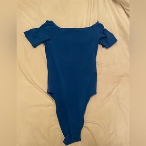Blue Zara bodysuit